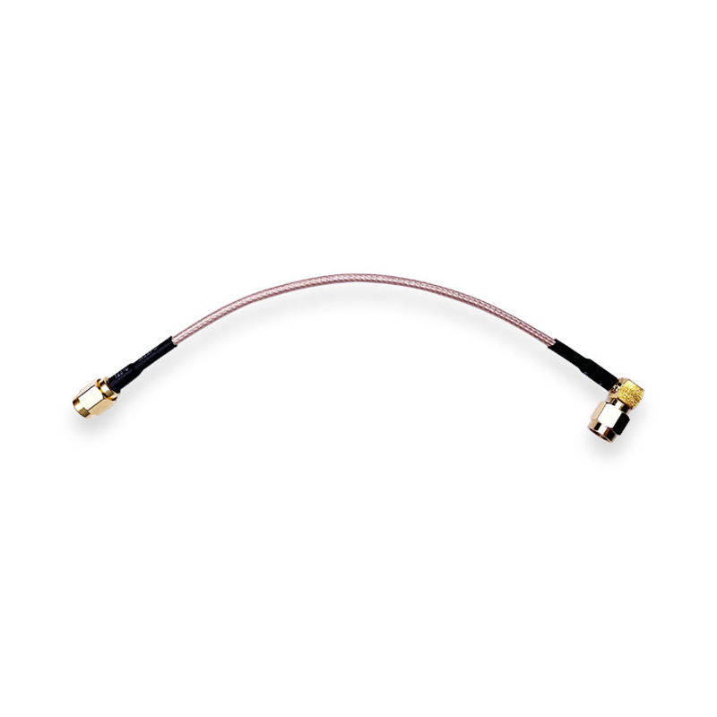RG316 SMA Plug to SMA Plug R/A Coaxial Cable