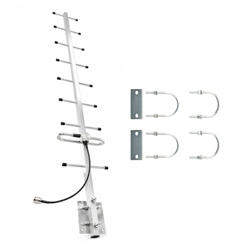 670–730 MHz UHF Yagi Antenna with N Female Connector for Outdoor Applications
